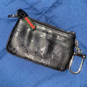 Authentic Gucci coin holder/belt loop wallet from the 500 collection. UNISEX